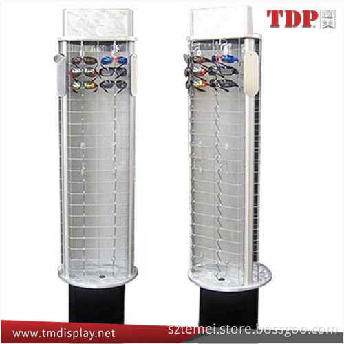 Customized Acrylic Glasses Display Counter Plexiglass Glasses Display Shelves